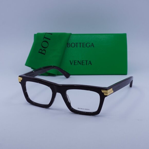 Bottega Veneta BV1059O 003 Rectangle Eyeglasses 51mm – Burgundy - Picture 5 of 9
